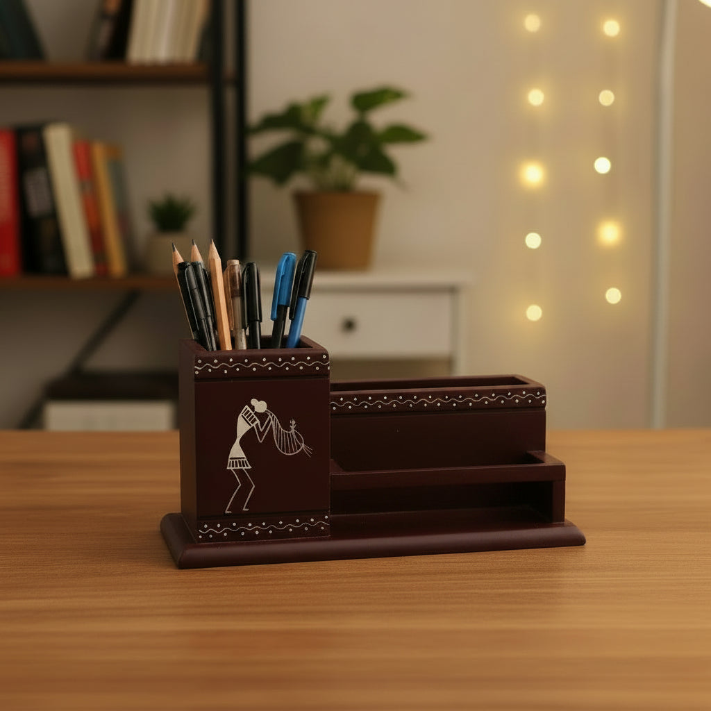 Warli Desk Organizer