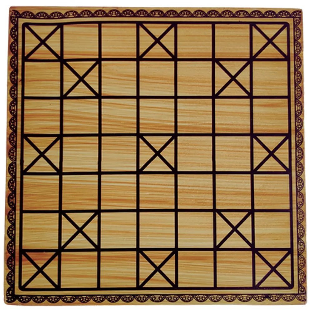 Wooden Chowkabara Traditional Strategy Board Game - WeToyToy